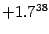 $+1.7^{38}$