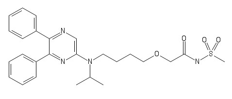 Chemical structure of selexipag