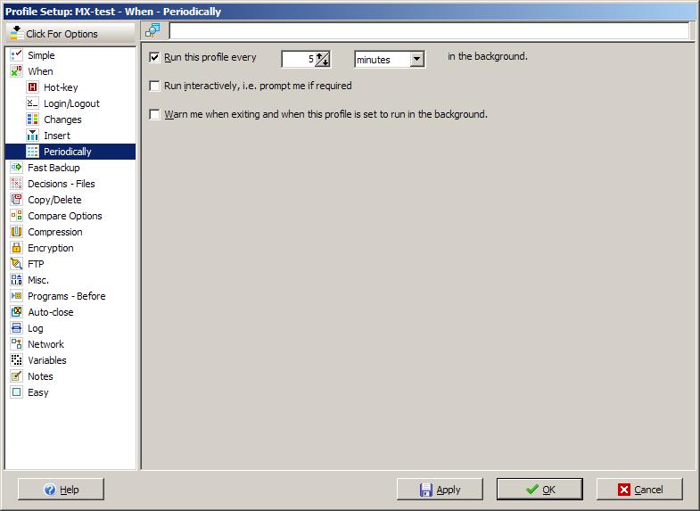 SSE set periodicity 2