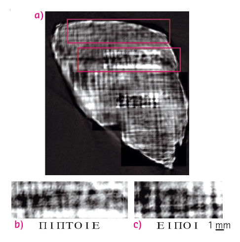 Hidden layer of fragment 101 from PHerc.Paris.1
