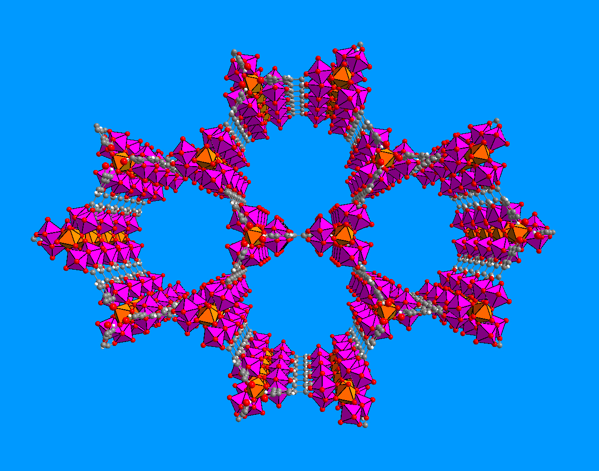 a microporous aluminium carboxylate structure