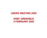 Users Meeting photos