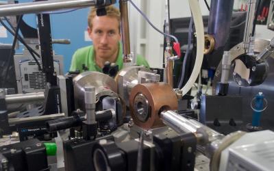 Laser heated diamond anvil cell in situ at beamline ID27