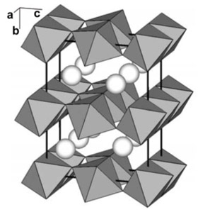 Post-perovskite structure