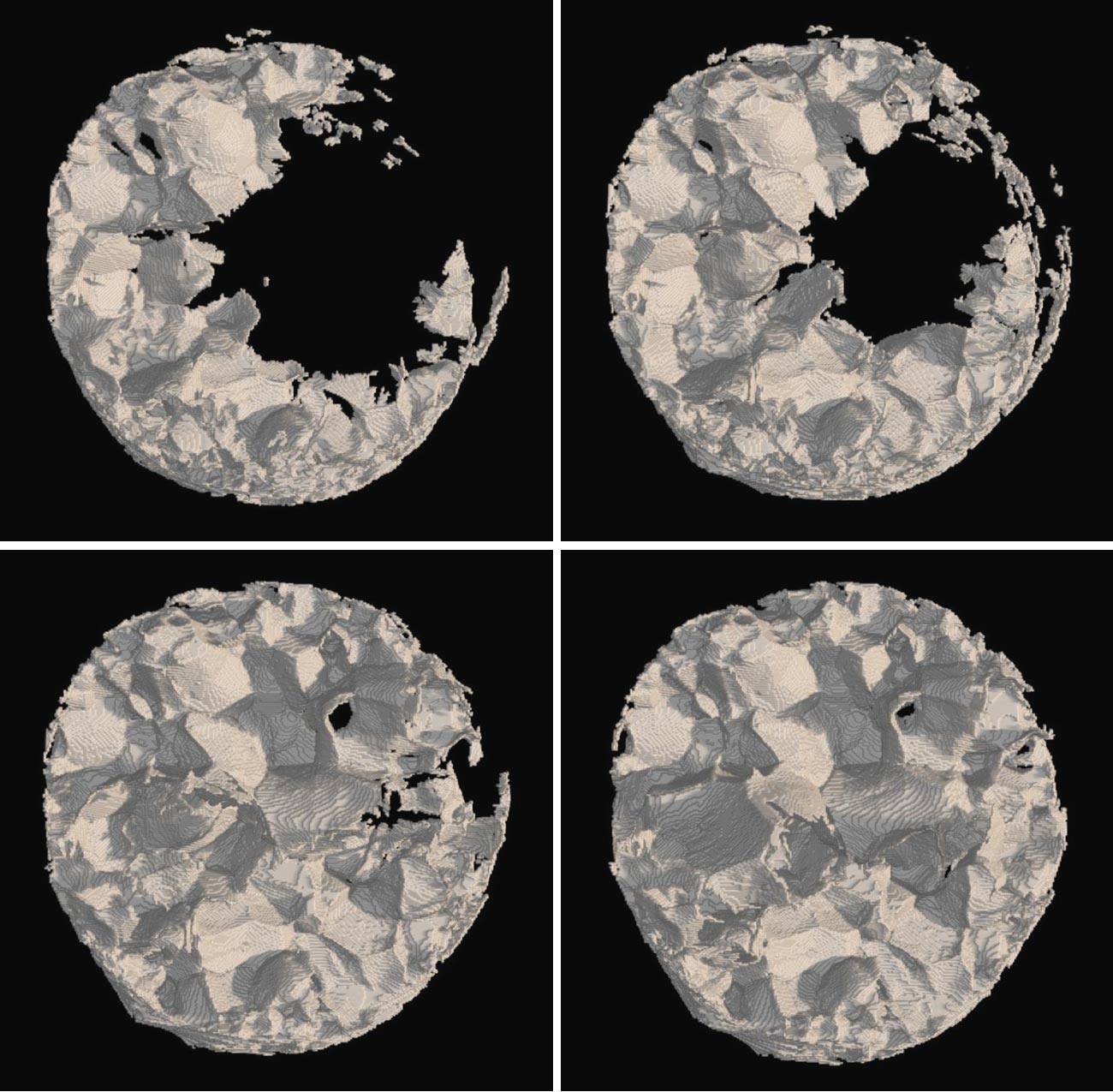 Stress corrosion cracking studied with grain mapping by diffraction